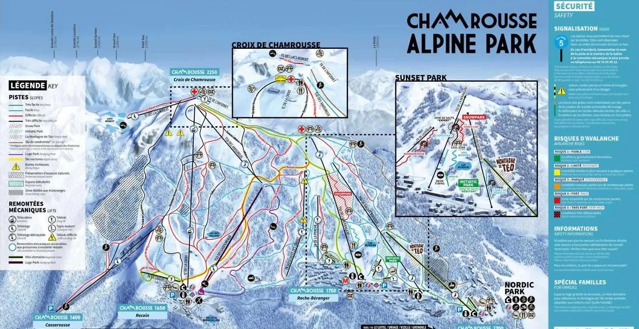 Apt 4/6 Pers Aux Villages Du Bachat Chamrousse France